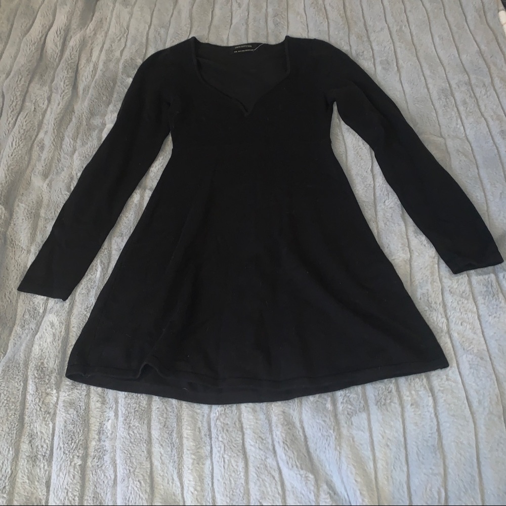 Urban Outfitters Women’s Black Long Sleeve Dress